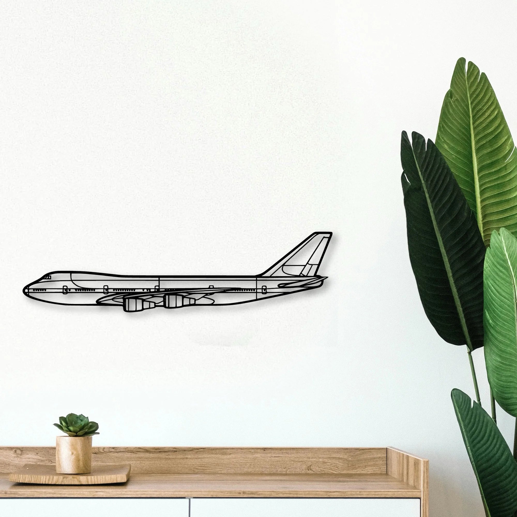 210L Centurion Classic Aircraft Silhouette Metal Wall Art - Tinvibe