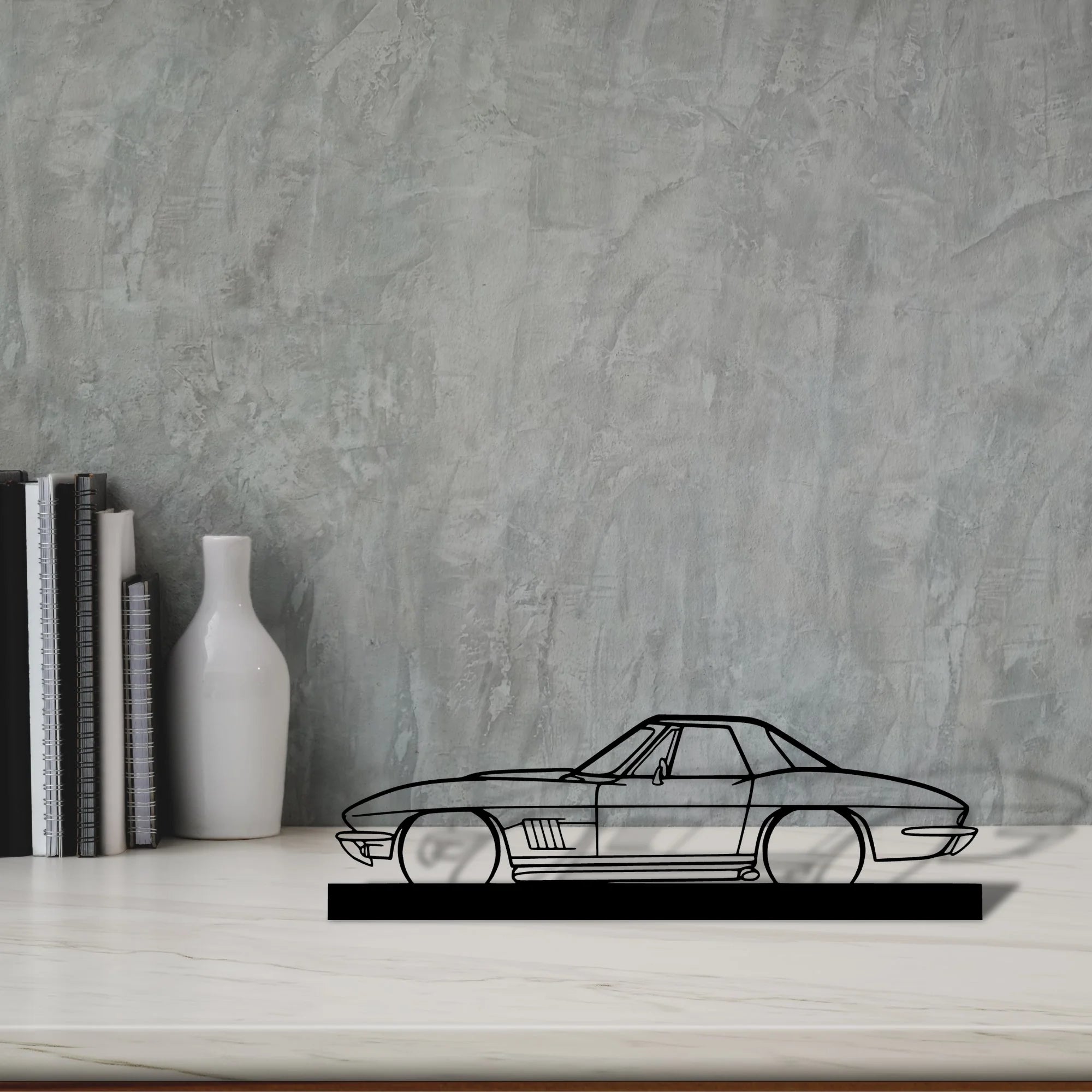 327-1967 Silhouette Metal Art Stand - Tinvibe