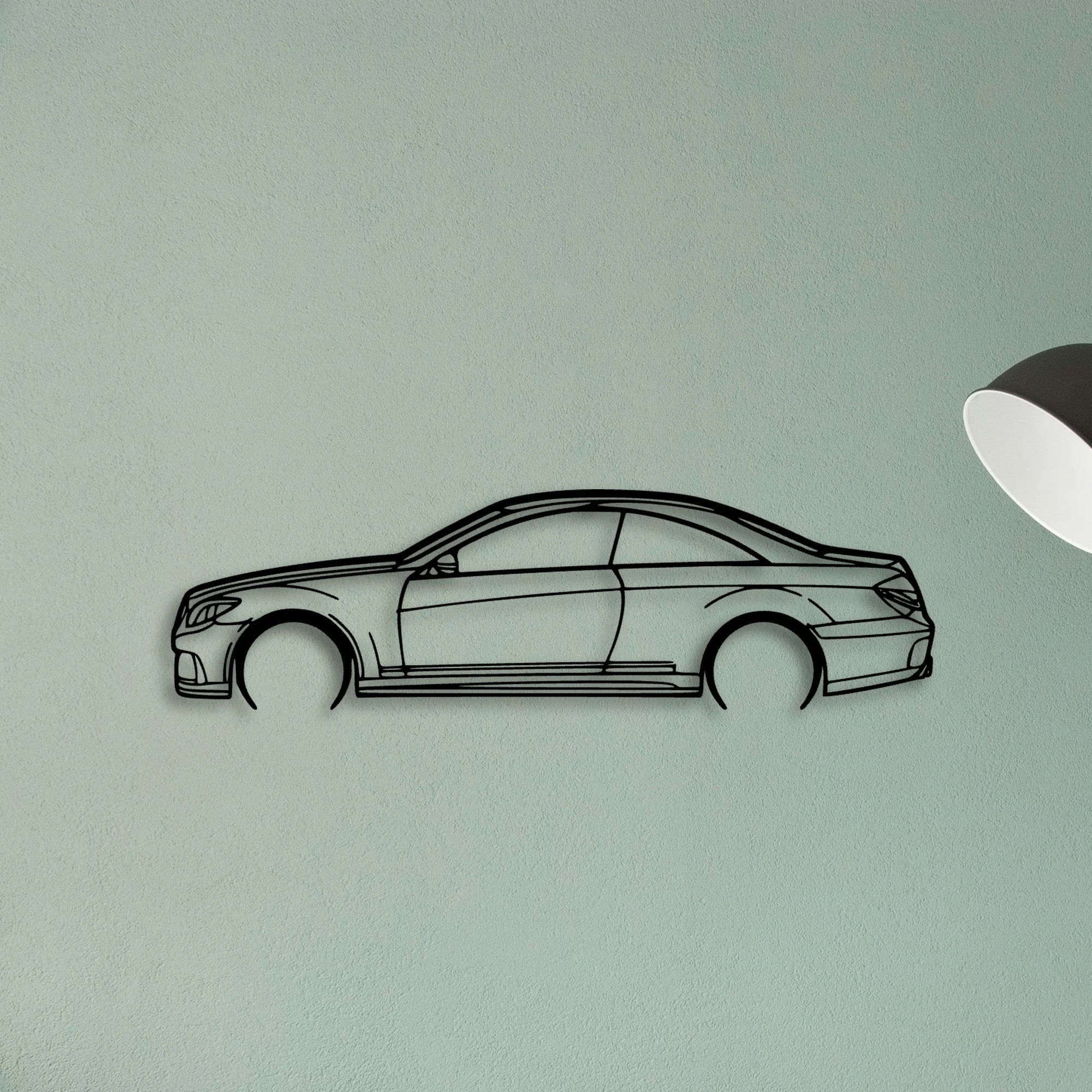 CL 500 Classic Silhouette Metal Wall Art - Tinvibe