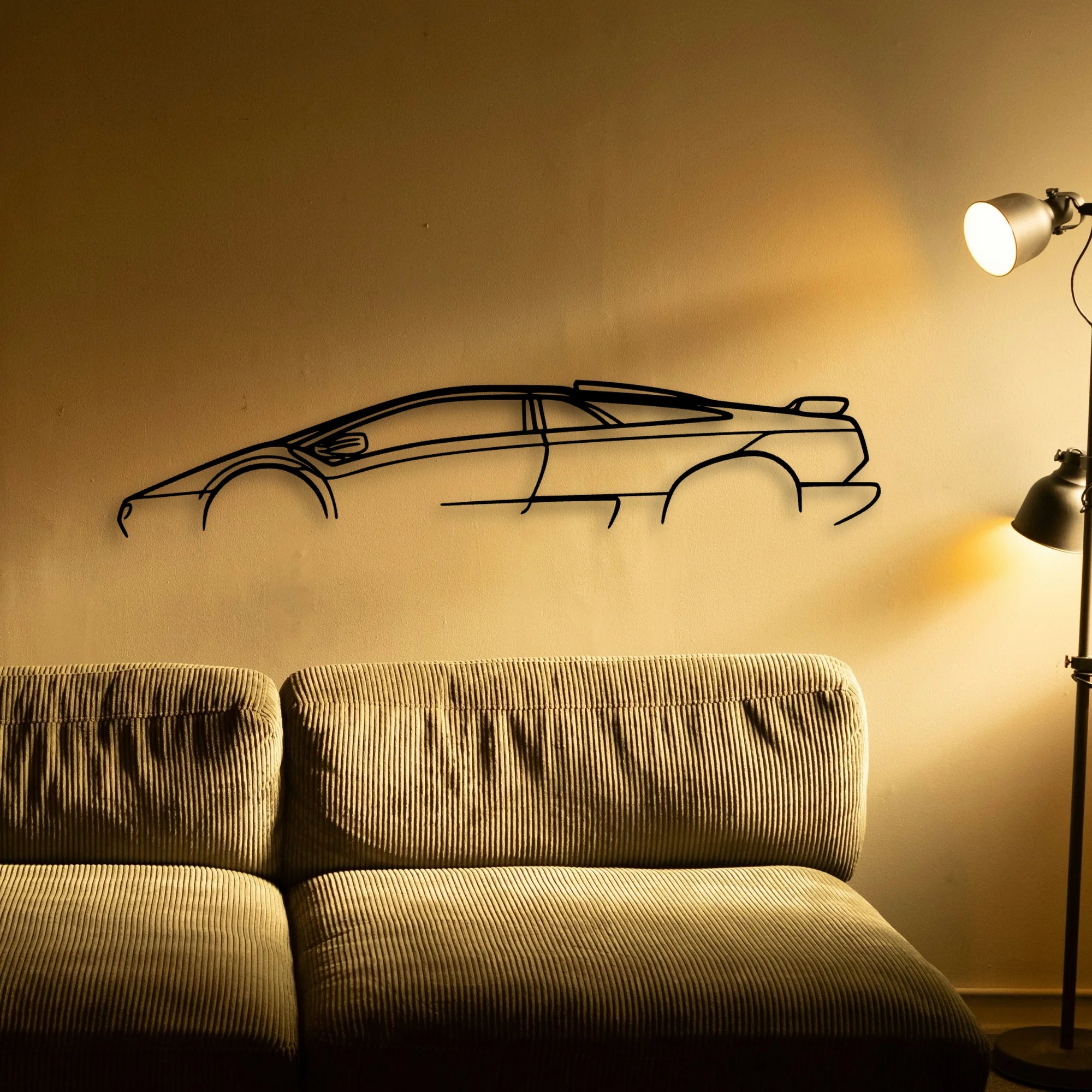 Diablo SV Classic Silhouette Metal Wall Art - Tinvibe