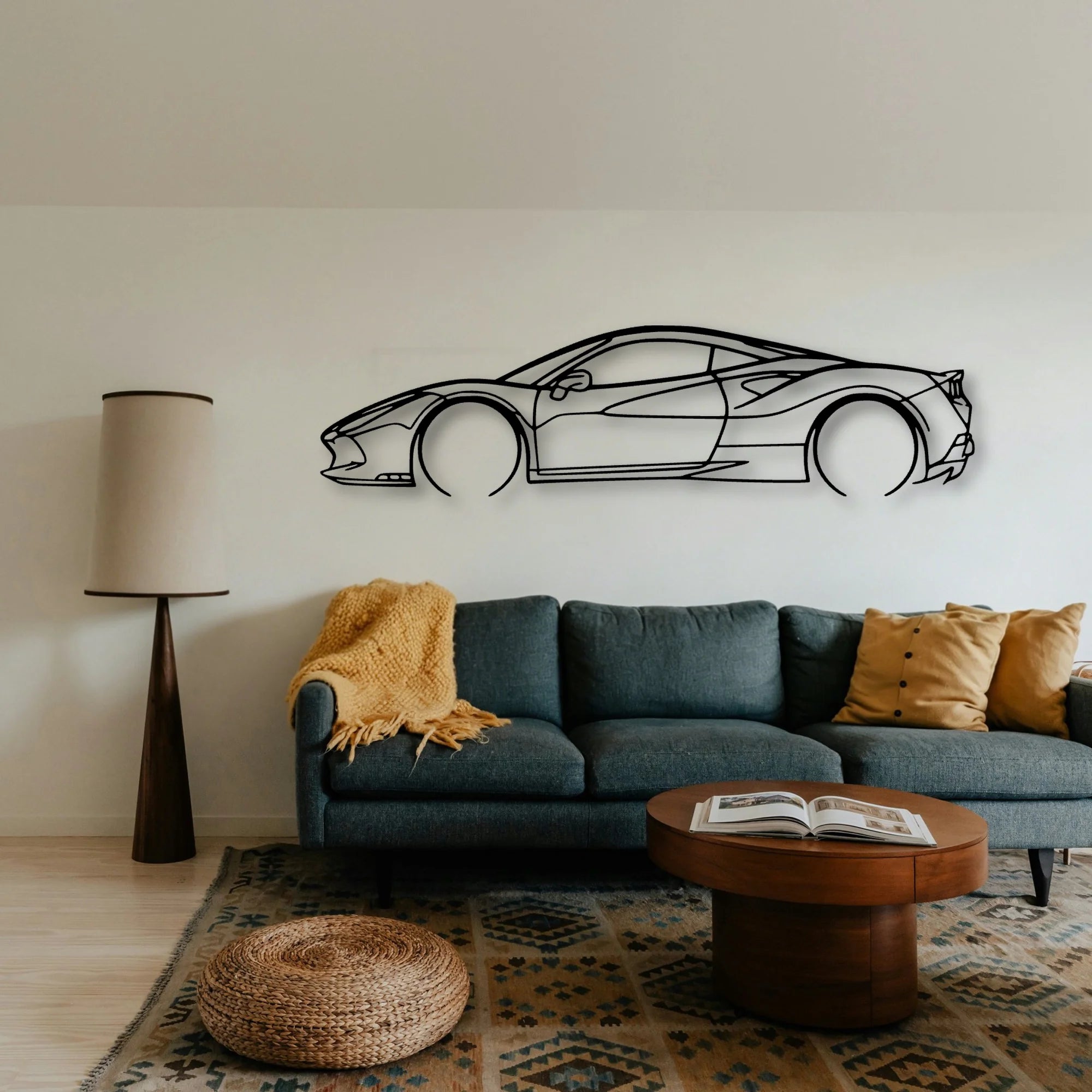F8 3 Classic Silhouette Metal Wall Art - Tinvibe