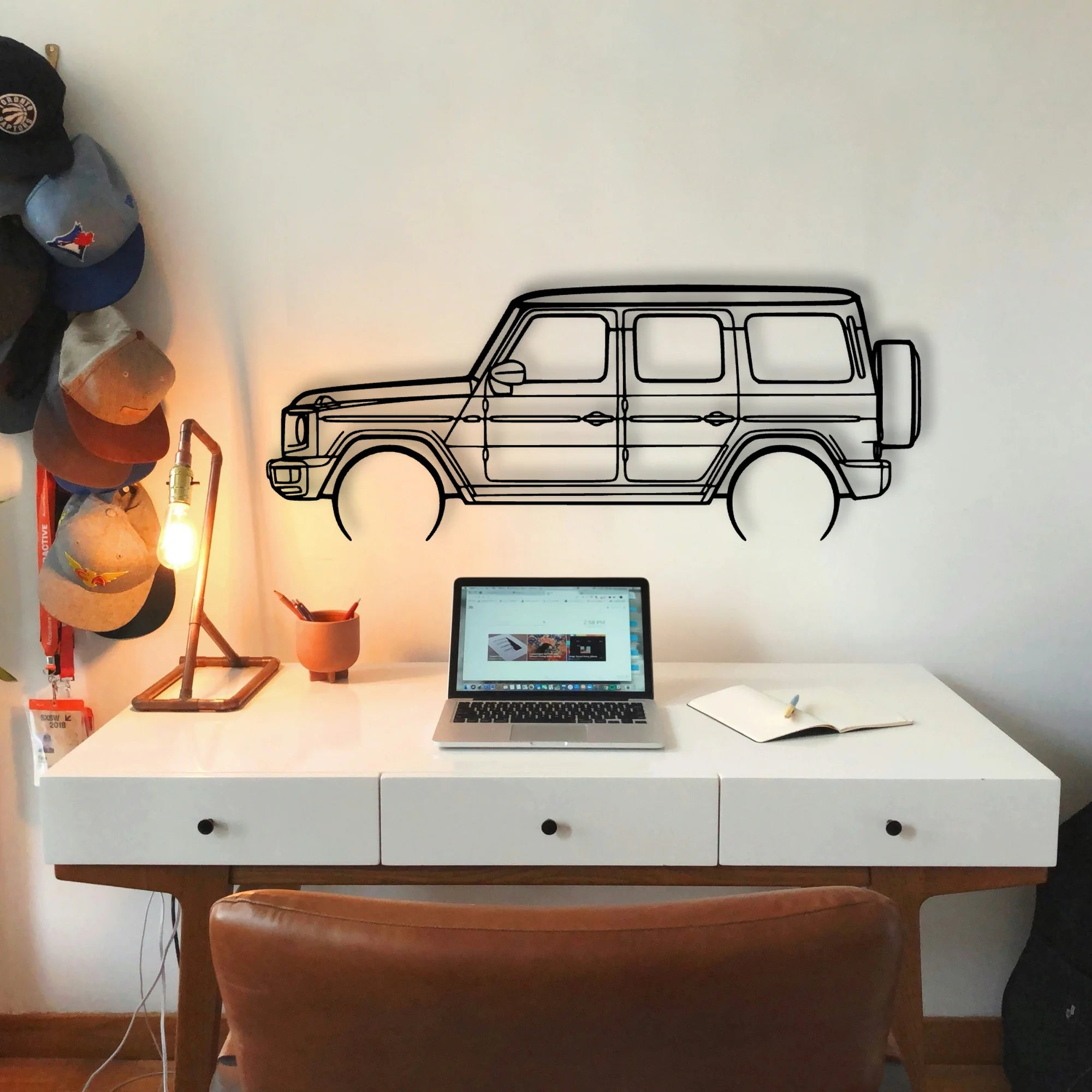 G Class 2020 Classic Silhouette Metal Wall Art - Tinvibe