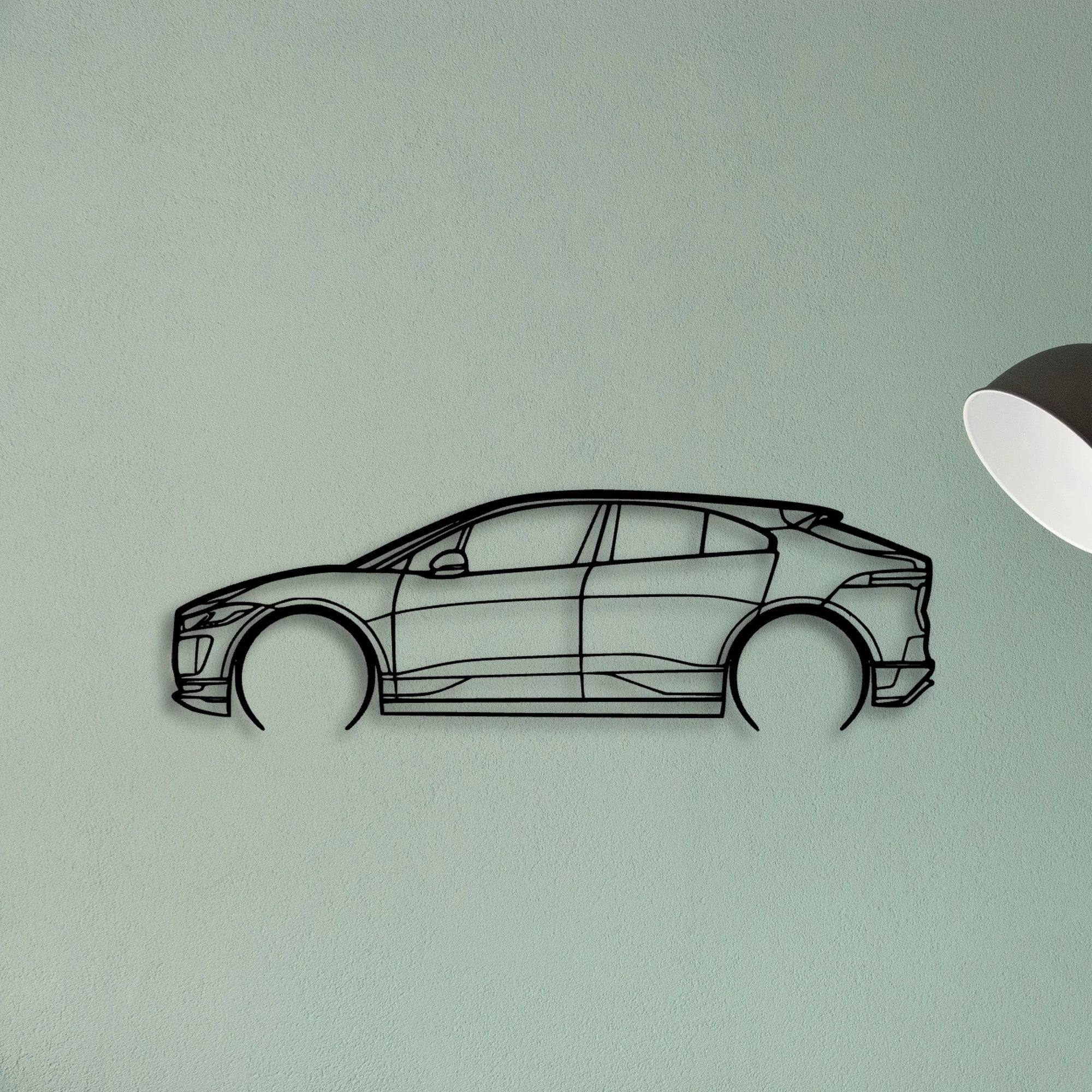 I Pace HSE Classic Silhouette Metal Wall Art - Tinvibe