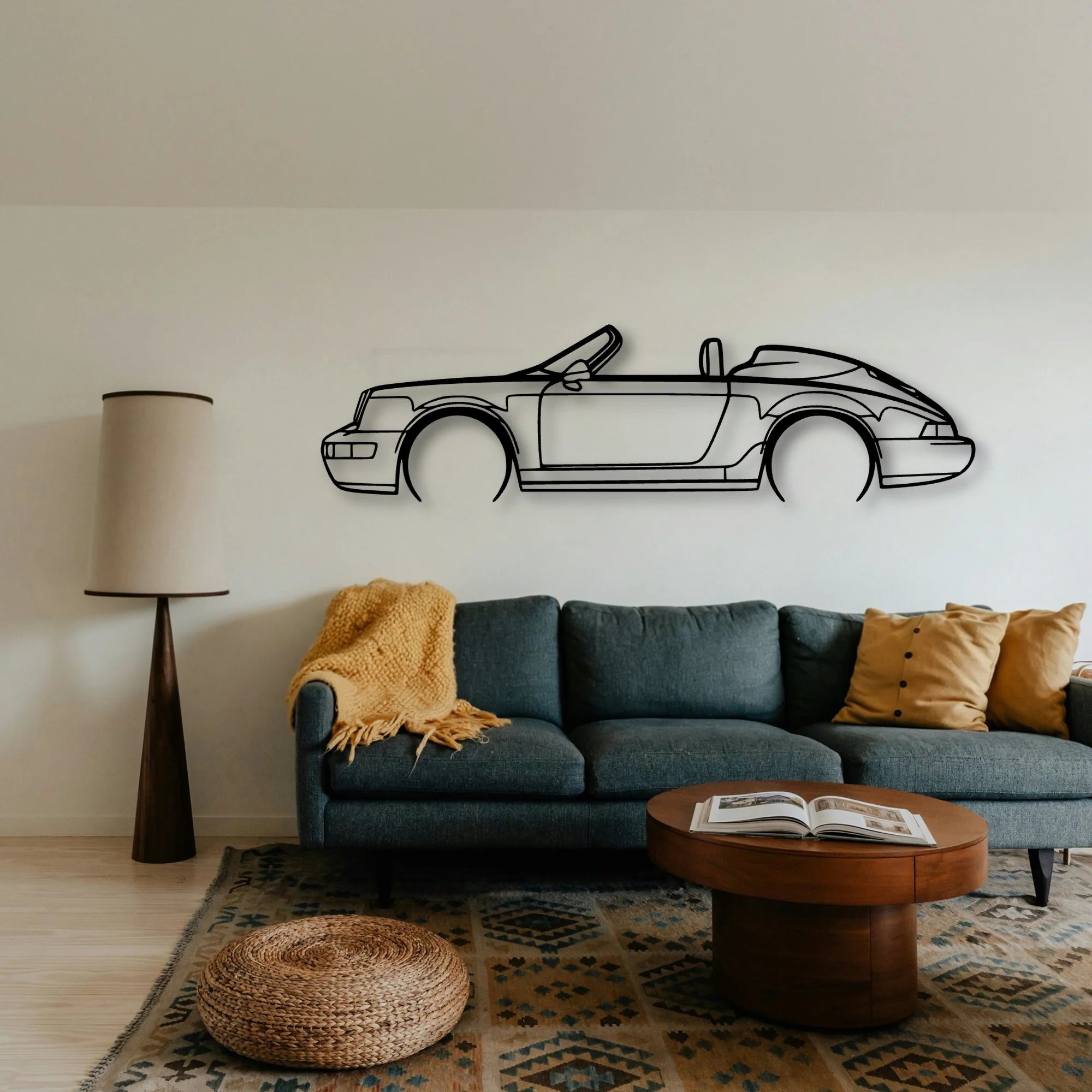 P Generation 3 2 Classic Silhouette Metal Wall Art - Tinvibe