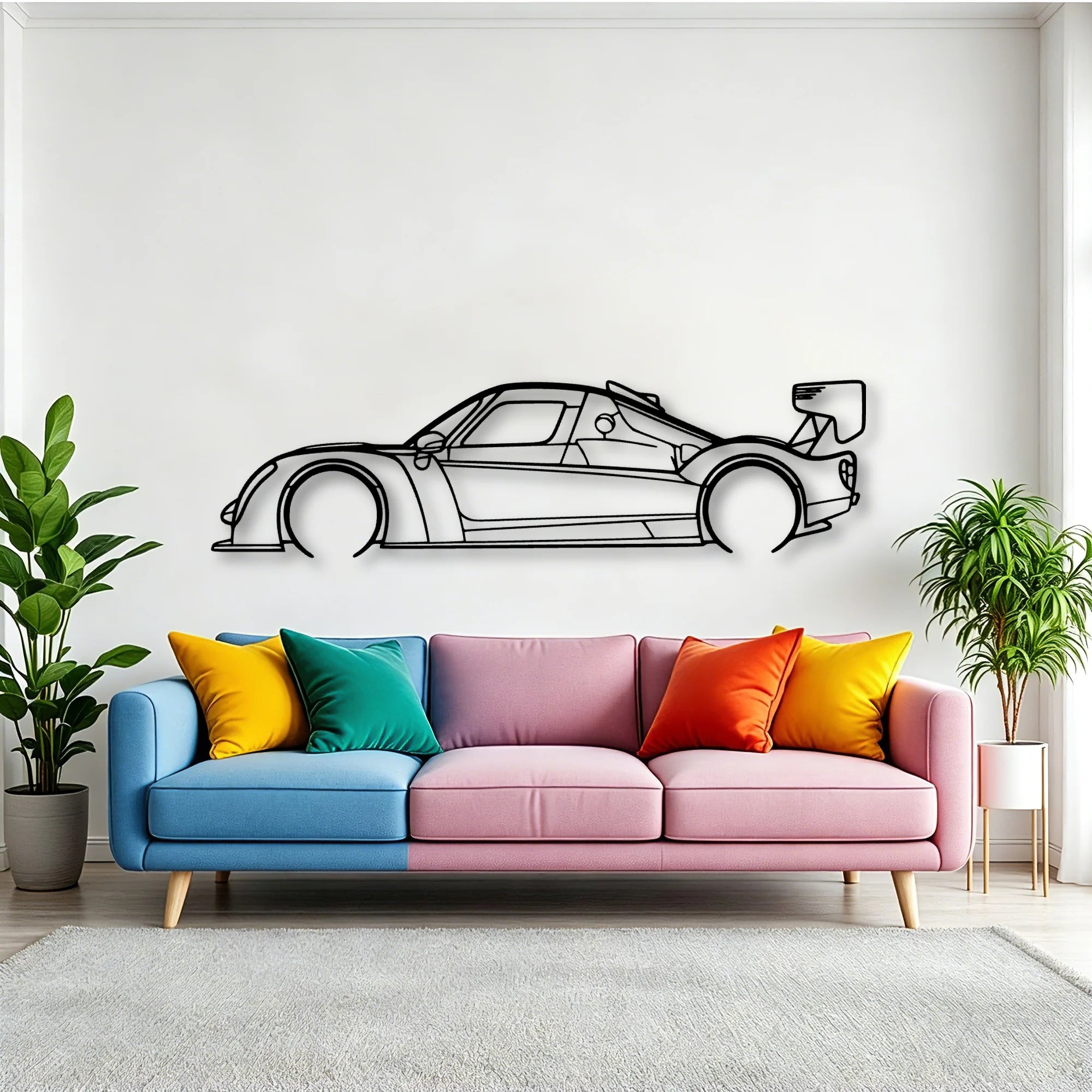 RXC 2014 Classic Silhouette Metal Wall Art - Tinvibe