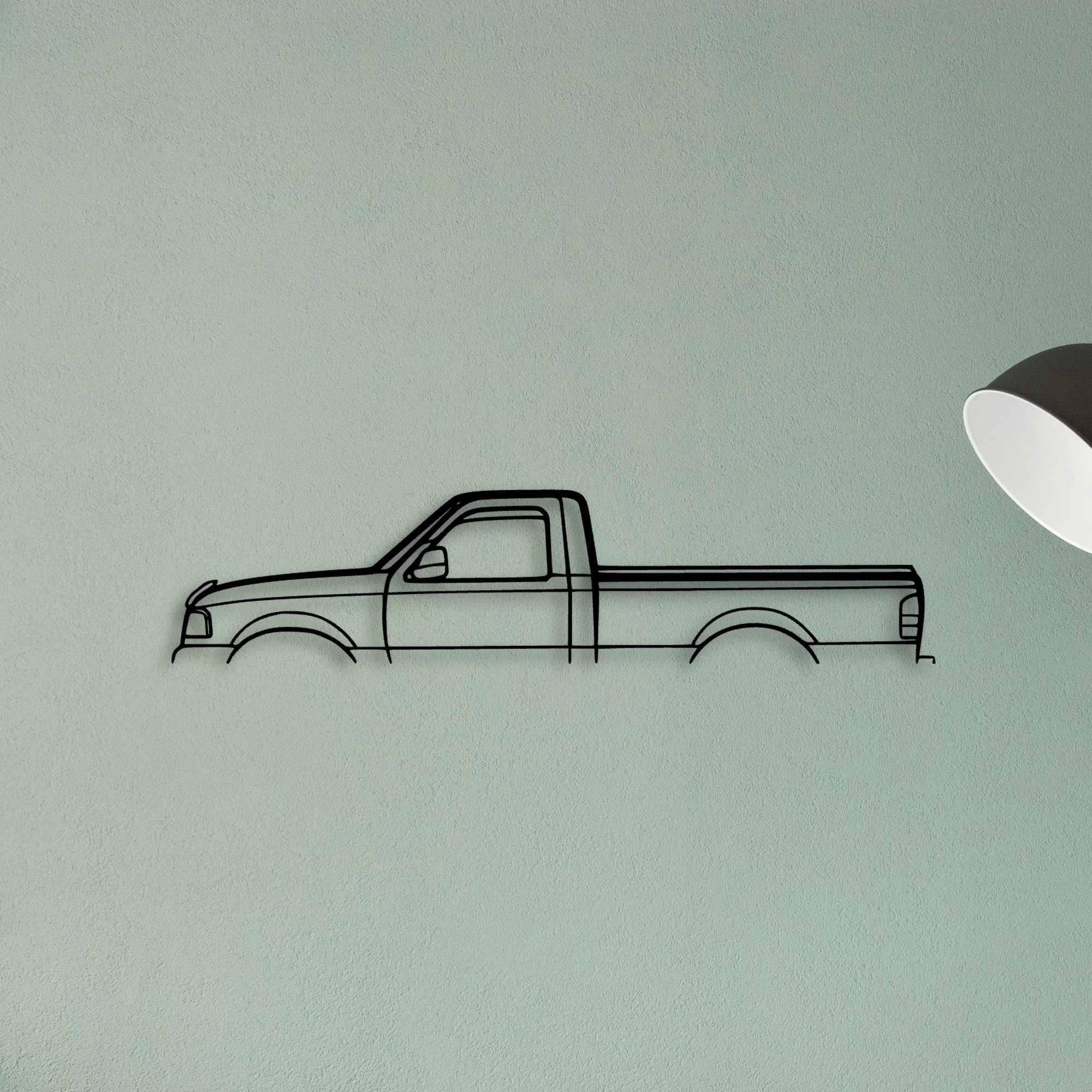 Ranger 1994 Classic Silhouette Metal Wall Art - Tinvibe