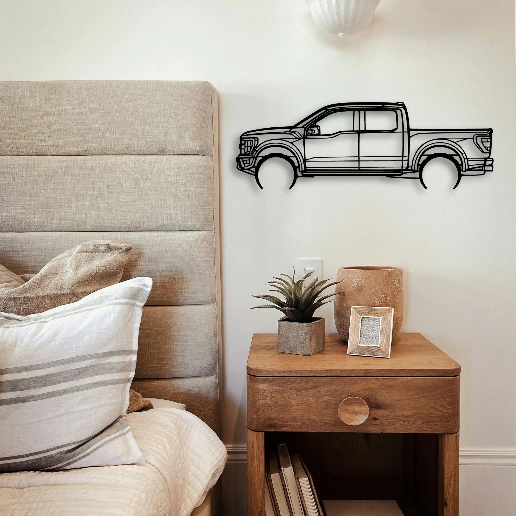 Raptor 2022 Classic Silhouette Metal Wall Art - Tinvibe