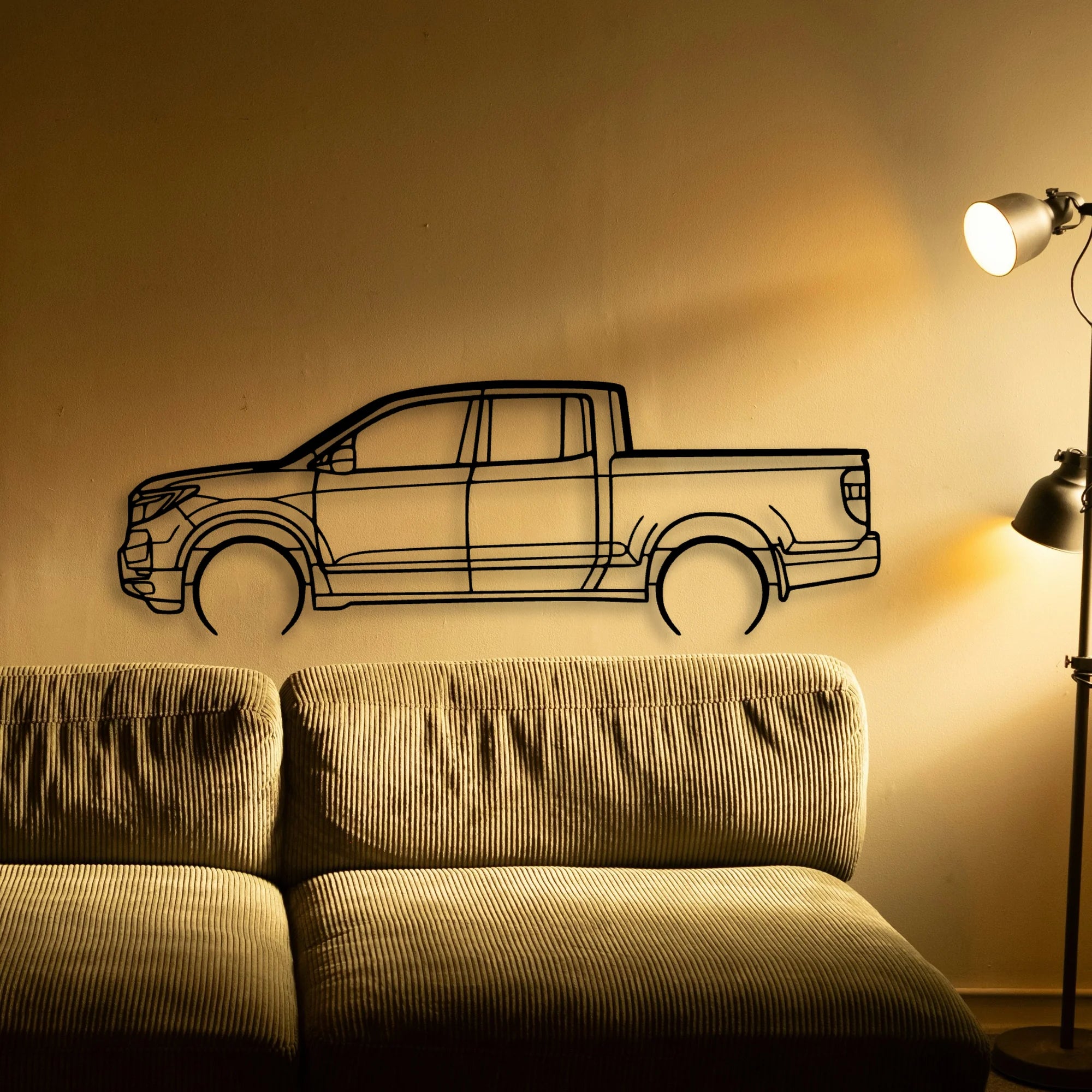 Ridgeline 2022 Classic Silhouette Metal Wall Art - Tinvibe
