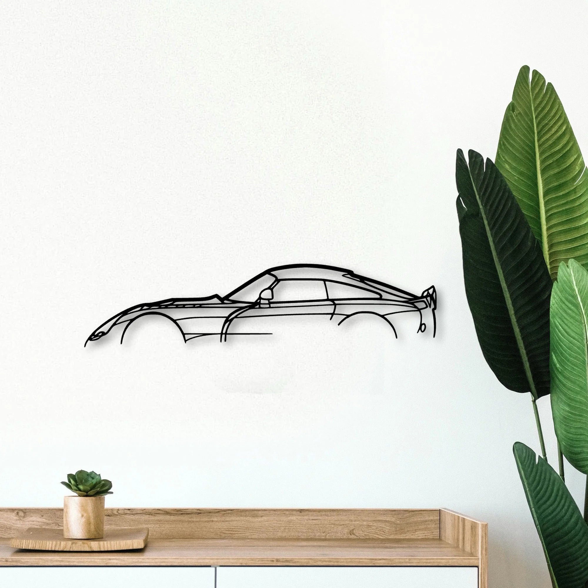Sagaris 2006 Classic Silhouette Metal Wall Art - Tinvibe