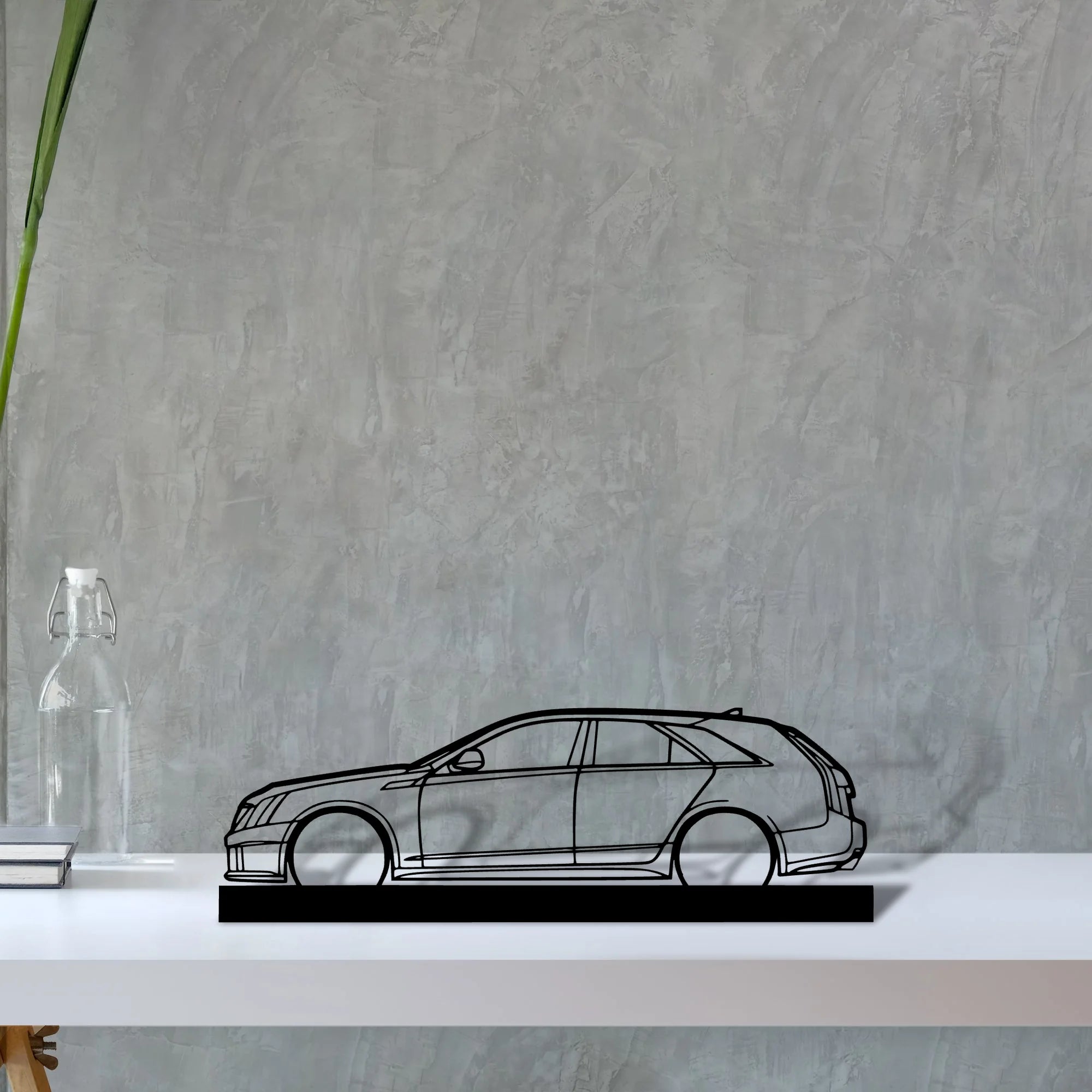 c-v-wagon Silhouette Metal Art Stand - Tinvibe