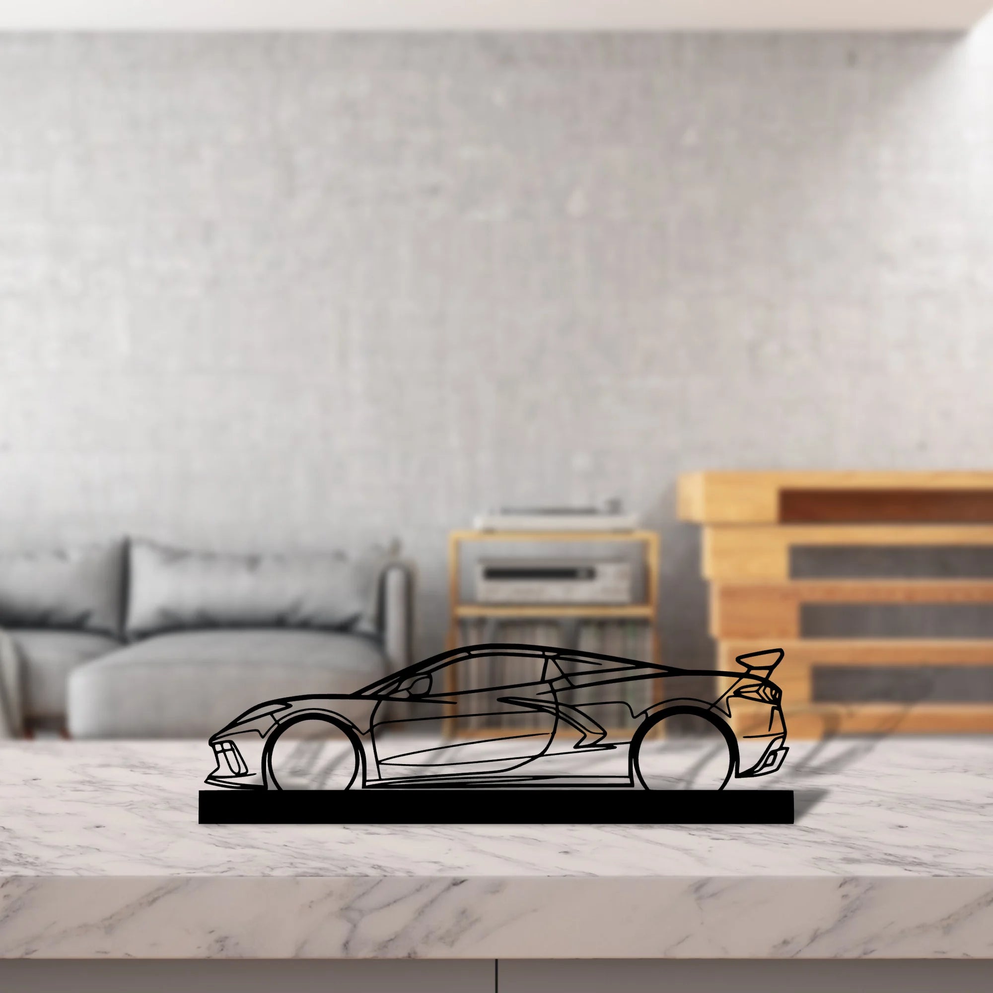c8-htc Silhouette Metal Art Stand - Tinvibe