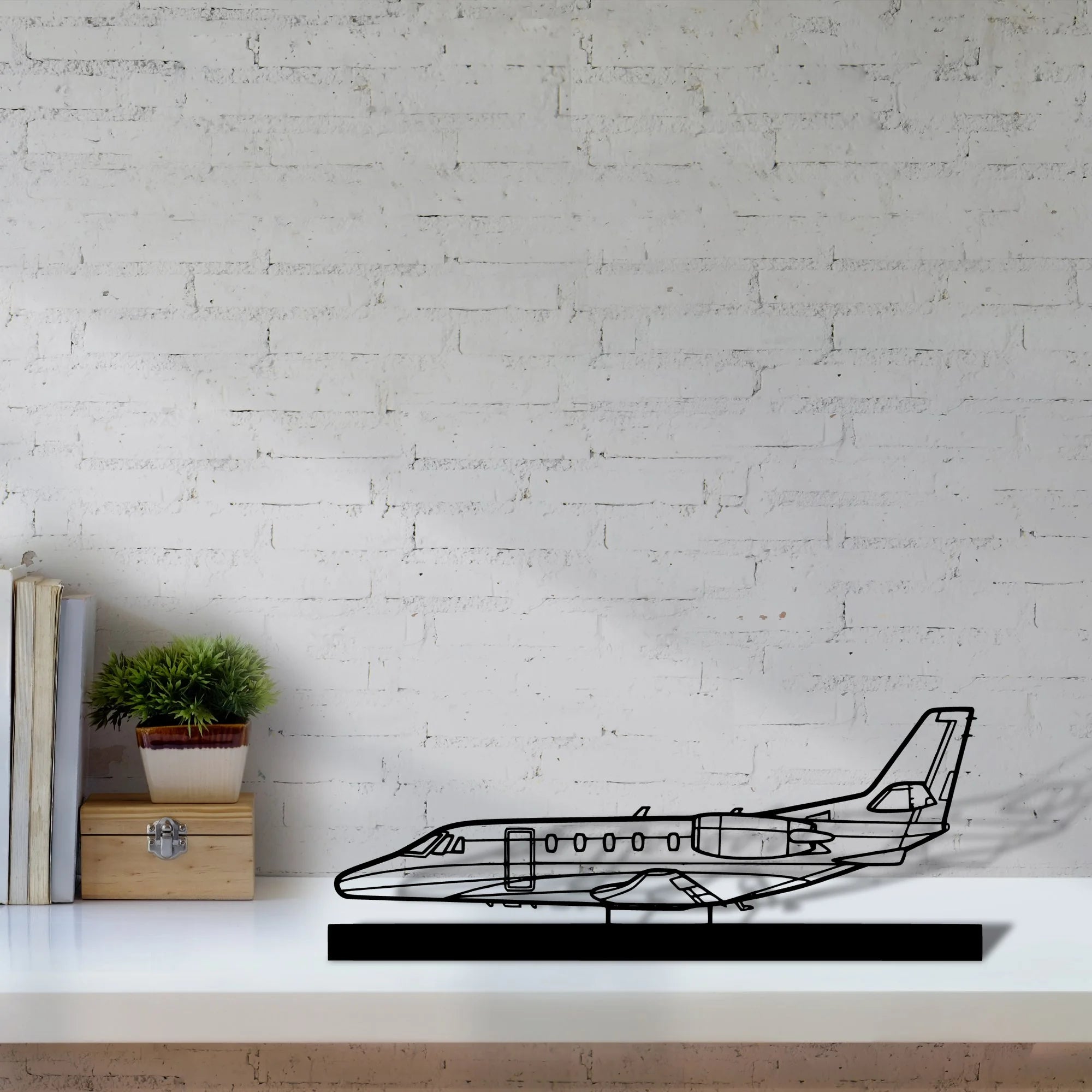 citation-xls Silhouette Metal Art Stand - Tinvibe