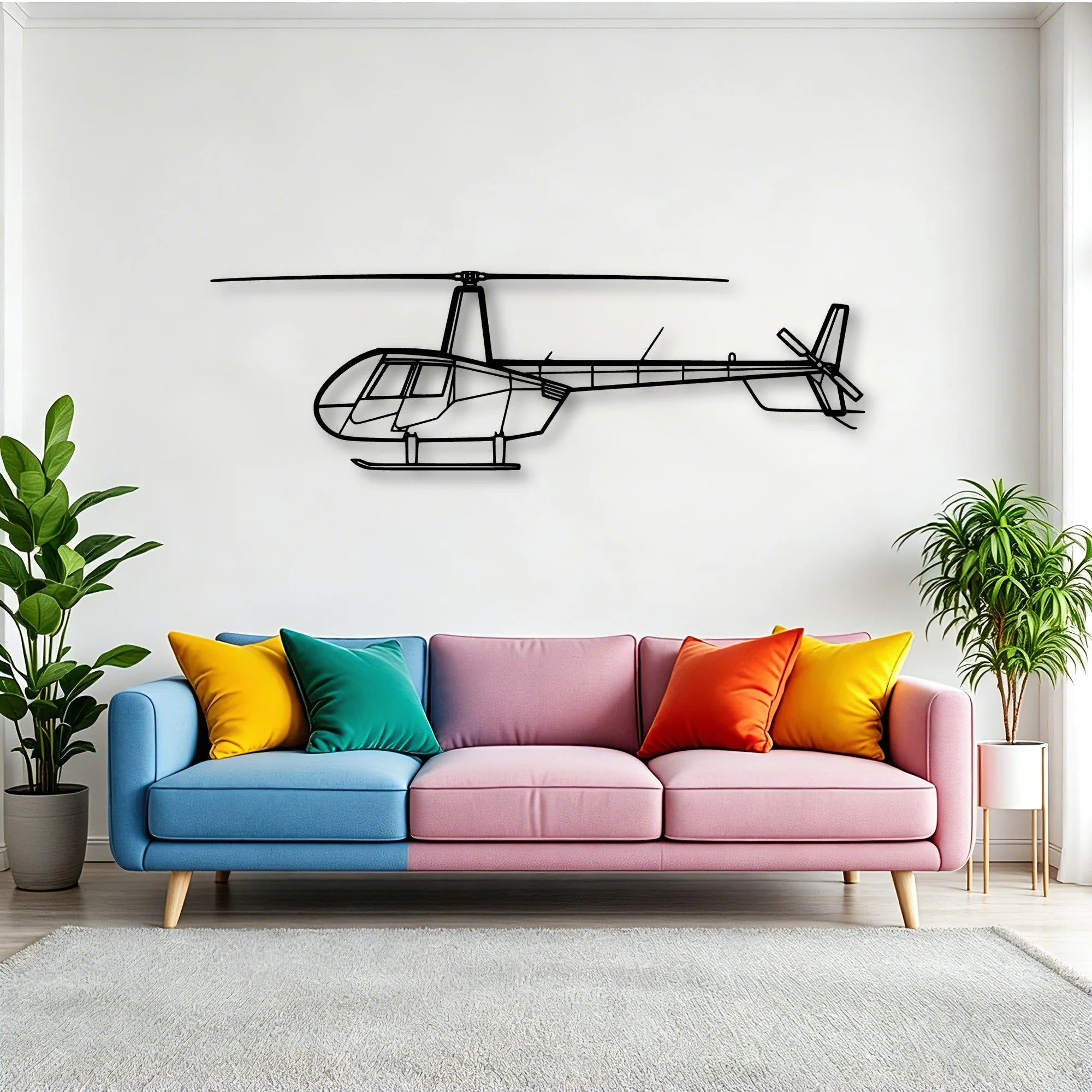 Falcon 900EX 2 Classic Aircraft Silhouette Metal Wall Art - Tinvibe