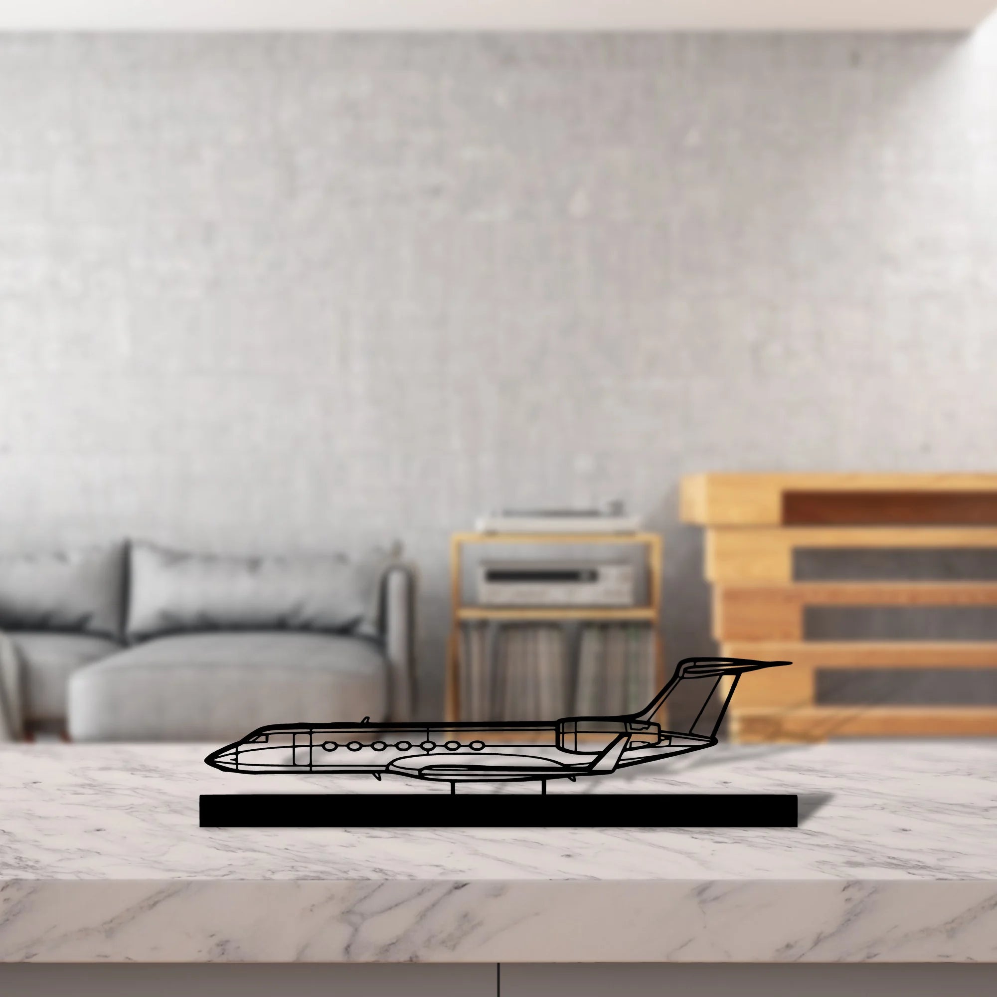 g550-3 Silhouette Metal Art Stand - Tinvibe