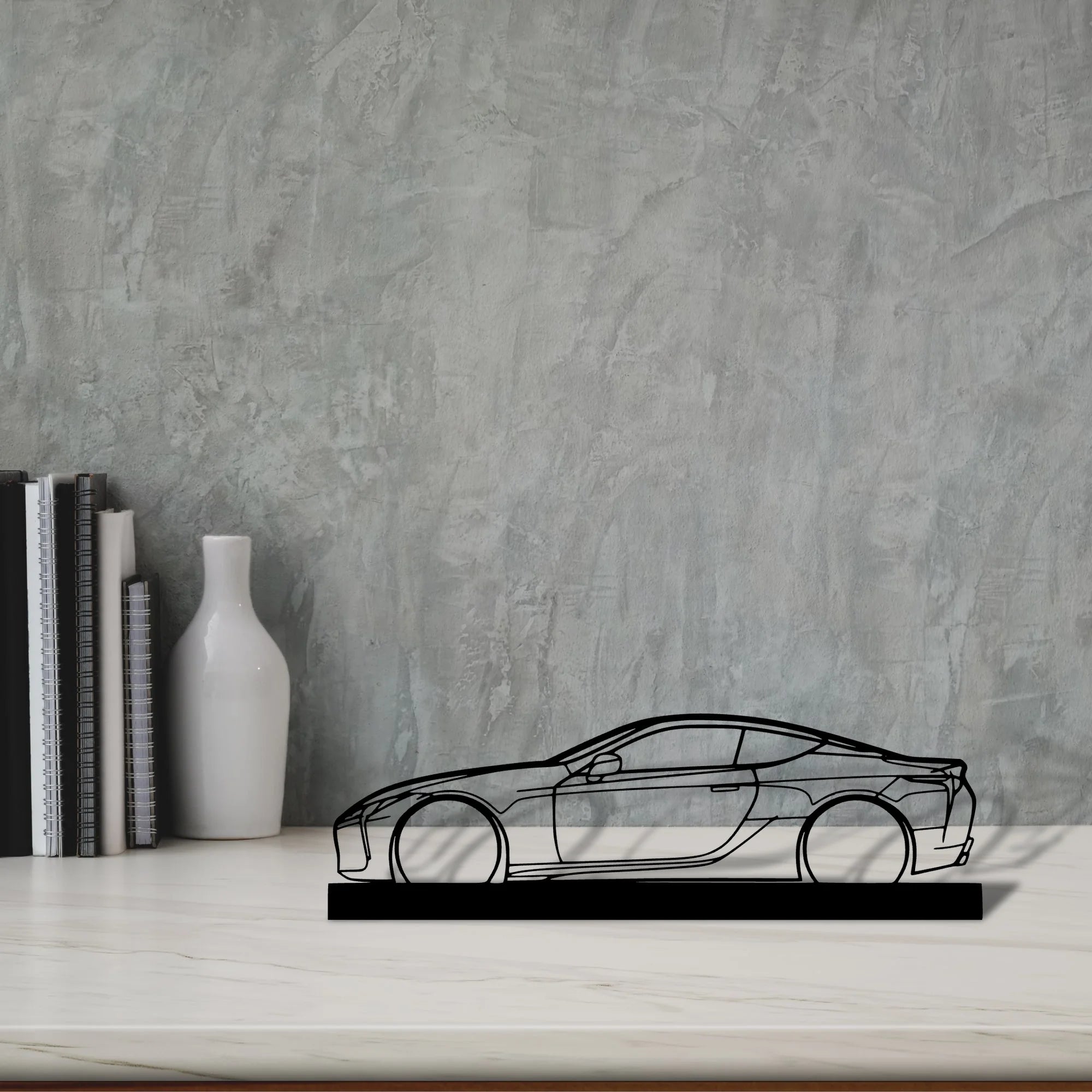 lc Silhouette Metal Art Stand - Tinvibe