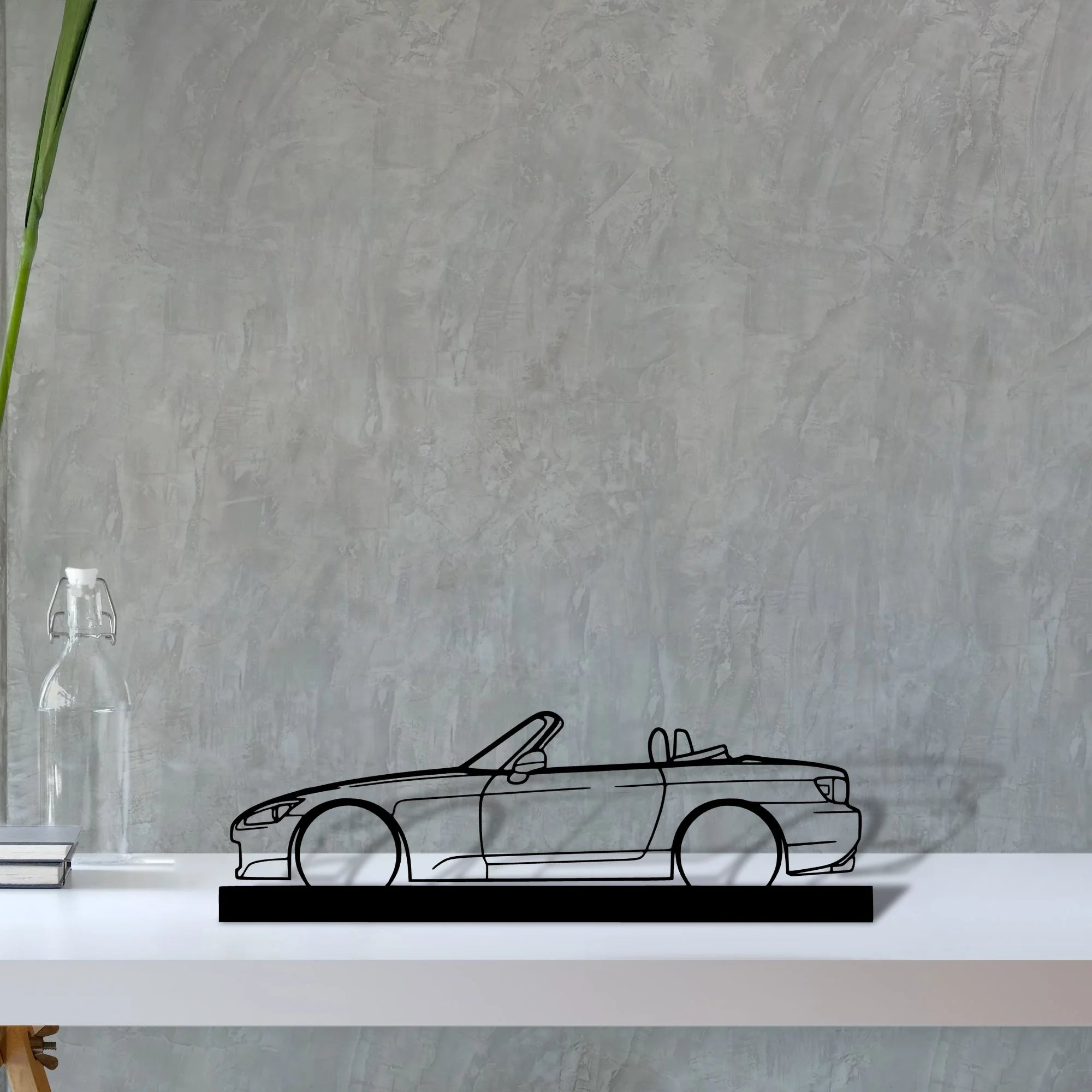 s2000 Silhouette Metal Art Stand - Tinvibe