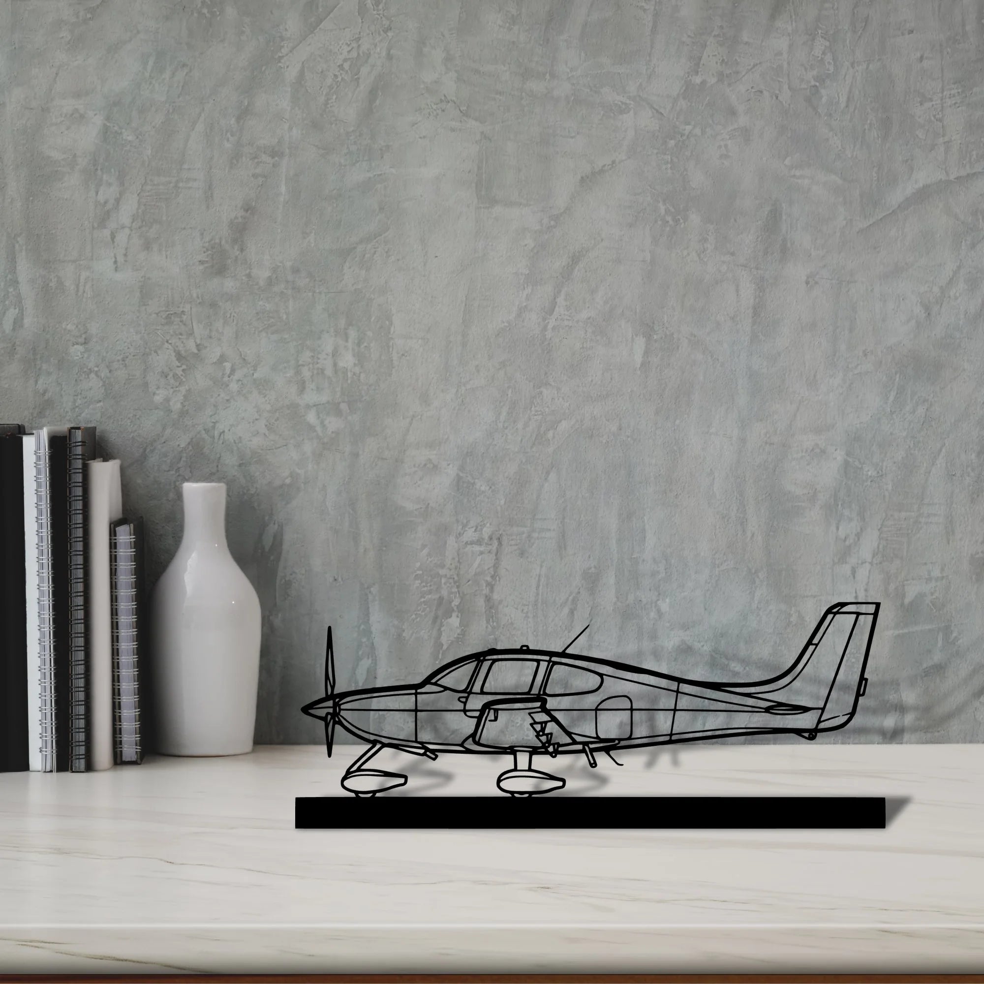 sr22-2 Silhouette Metal Art Stand - Tinvibe