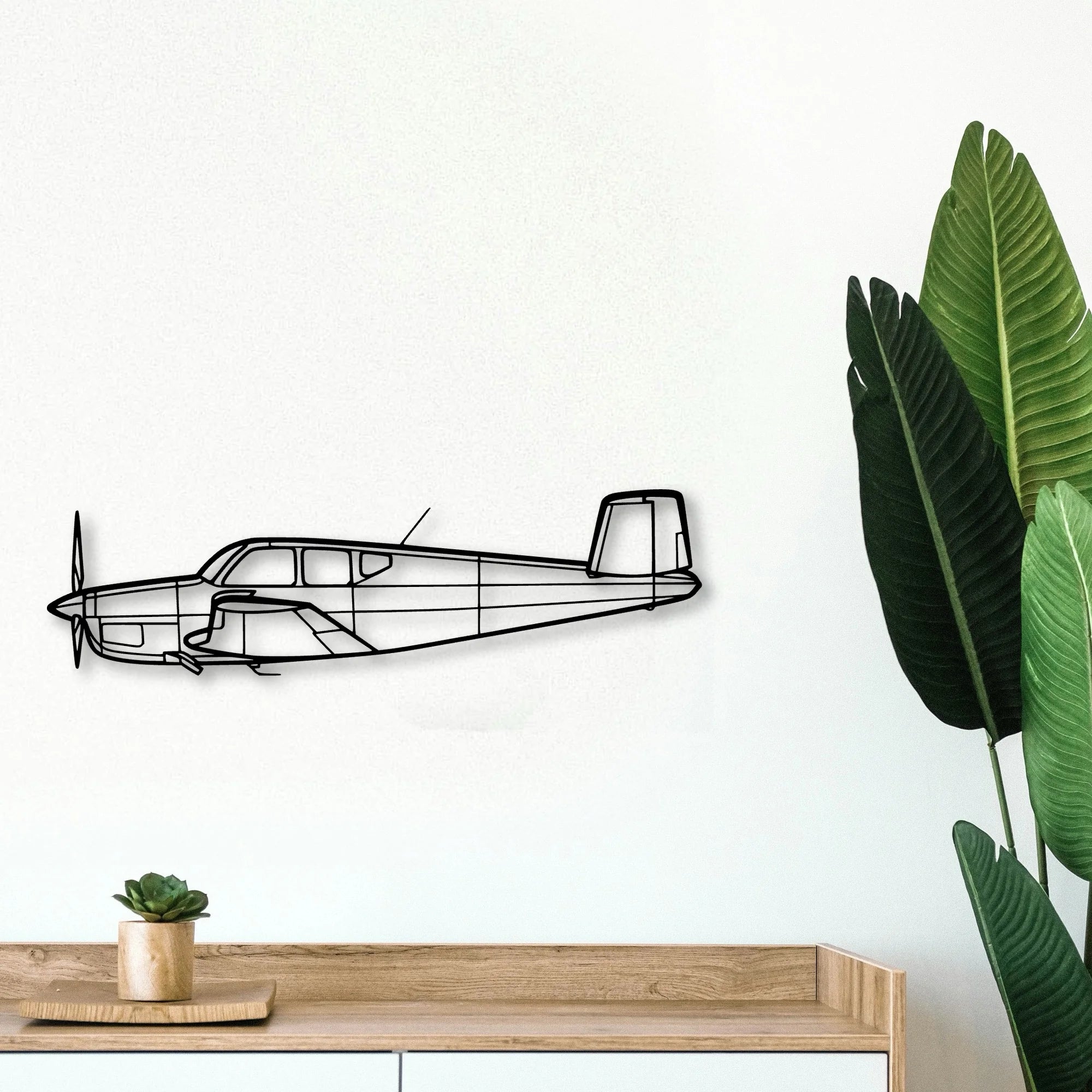 Ta 152H 1 Classic Aircraft Silhouette Metal Wall Art - Tinvibe