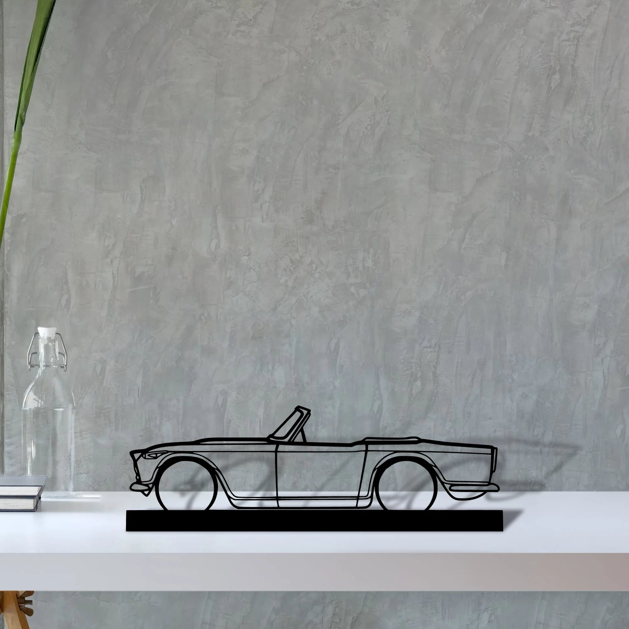 tr4a-irs Silhouette Metal Art Stand - Tinvibe