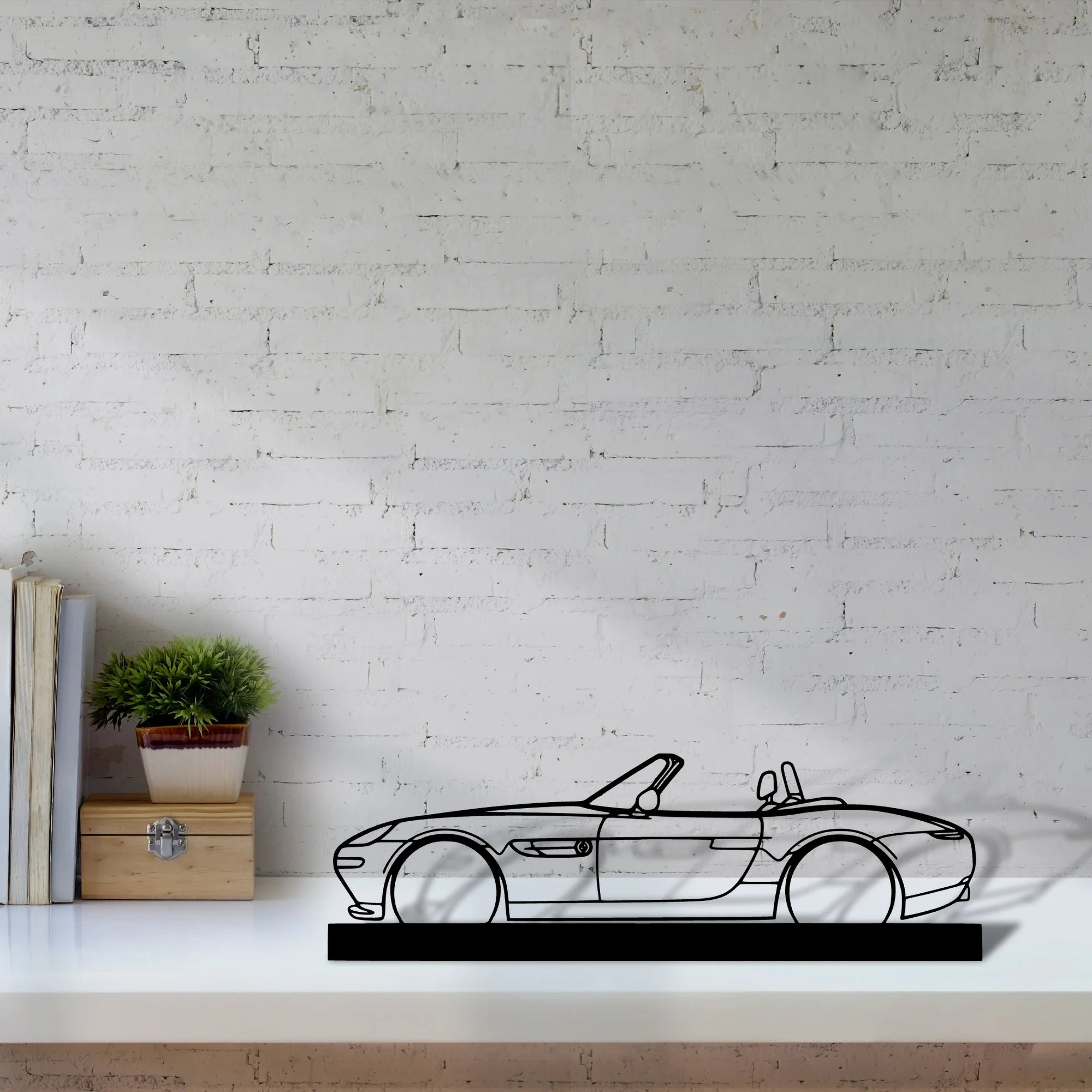 z8 Silhouette Metal Art Stand - Tinvibe