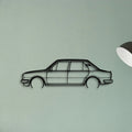 120L 1986 Classic Silhouette Metal Wall Art - Tinvibe
