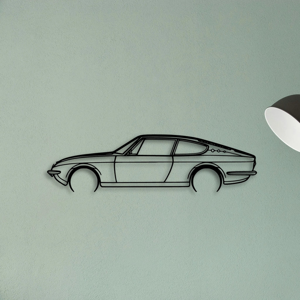 125S 1969 Classic Silhouette Metal Wall Art - Tinvibe