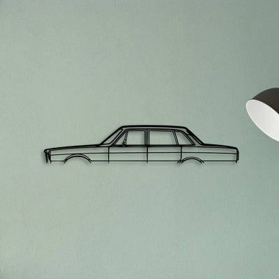 164 1968 Classic Silhouette Metal Wall Art - Tinvibe