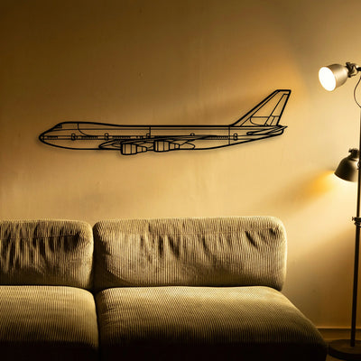 210L Centurion Classic Aircraft Silhouette Metal Wall Art - Tinvibe