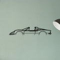 246 GTS Dino Classic Silhouette Metal Wall Art - Tinvibe