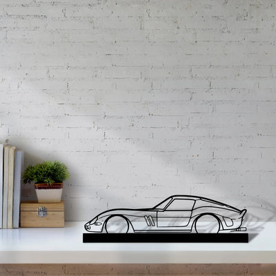 250-gto-1965 Silhouette Metal Art Stand - Tinvibe
