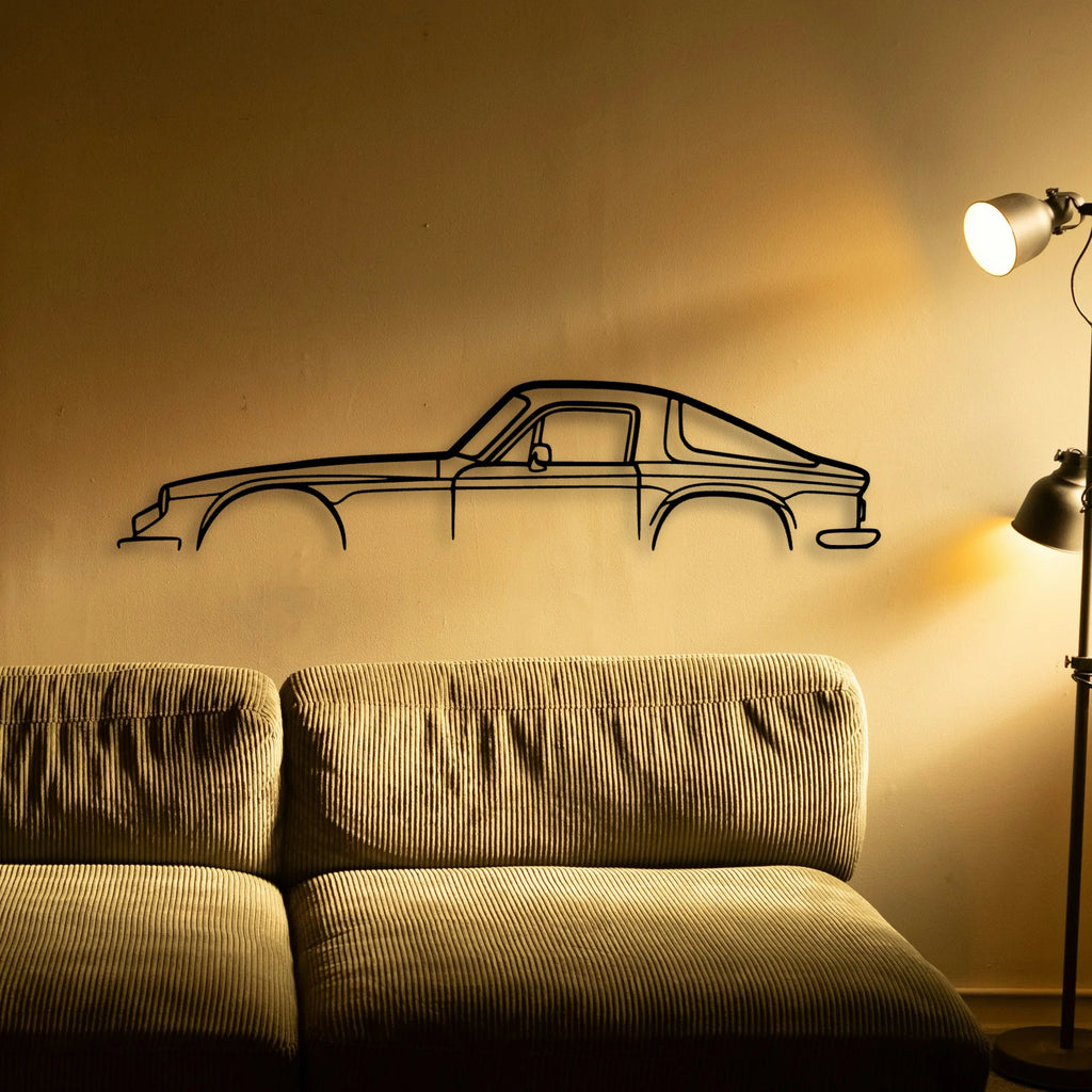 2500M 1974 Classic Silhouette Metal Wall Art - Tinvibe