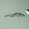 275 GTB 1966 Classic Silhouette Metal Wall Art - Tinvibe