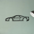 296 GTB Classic Silhouette Metal Wall Art - Tinvibe