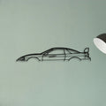 3000GT 1999 Classic Silhouette Metal Wall Art - Tinvibe