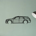 300C 2006 Touring Classic Silhouette Metal Wall Art - Tinvibe