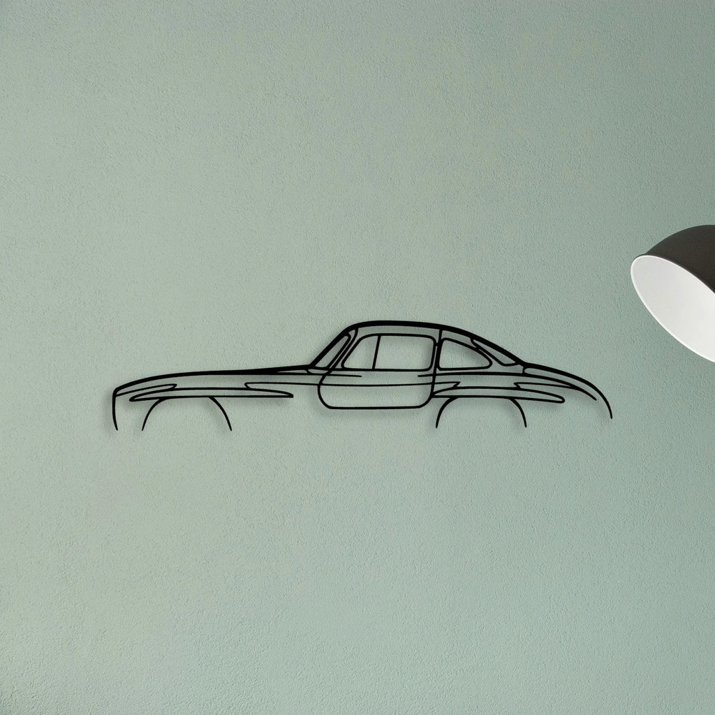 300 SL Classic Silhouette Metal Wall Art - Tinvibe