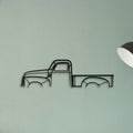 3100 1948 Classic Silhouette Metal Wall Art - Tinvibe