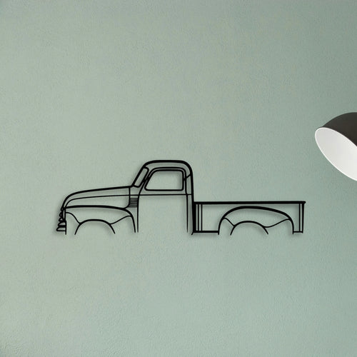 3100 1948 Classic Silhouette Metal Wall Art - Tinvibe