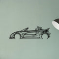 340R 2002 Classic Silhouette Metal Wall Art - Tinvibe