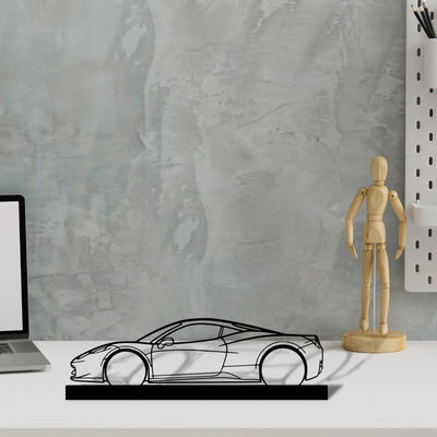 458 Silhouette Metal Art Stand - Tinvibe