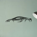 570s Classic Silhouette Metal Wall Art - Tinvibe
