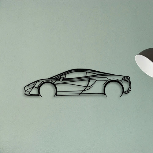 570s 2 Classic Silhouette Metal Wall Art - Tinvibe