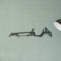 620R 2013 Classic Silhouette Metal Wall Art - Tinvibe