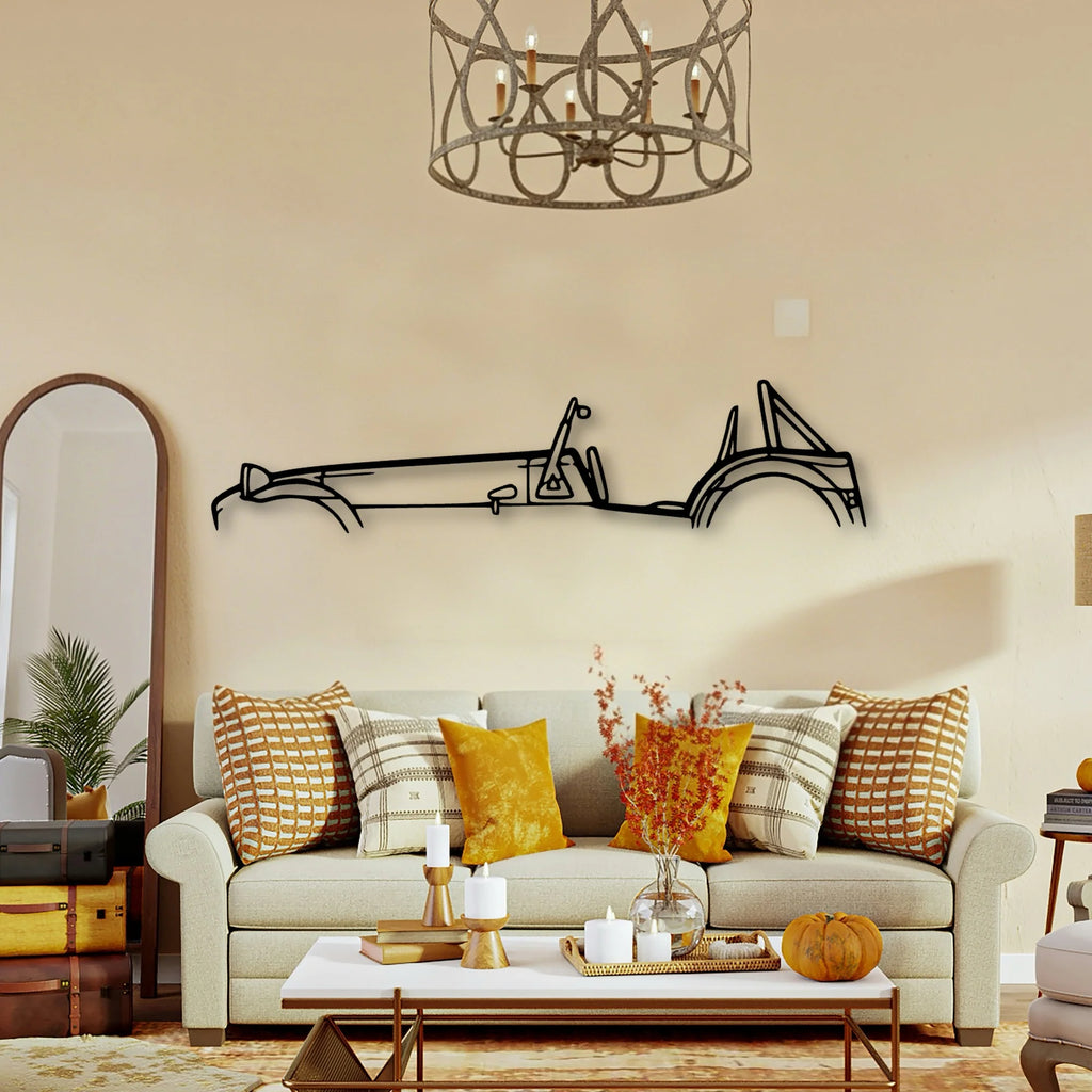 620R 2013 Classic Silhouette Metal Wall Art - Tinvibe