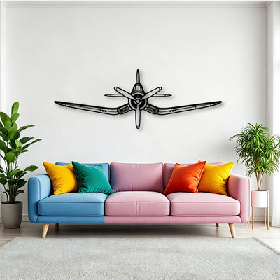 737 800NG Classic Aircraft Silhouette Metal Wall Art - Tinvibe