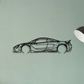 765LT Coupe Classic Silhouette Metal Wall Art - Tinvibe