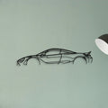 765 LT 3 Classic Silhouette Metal Wall Art - Tinvibe