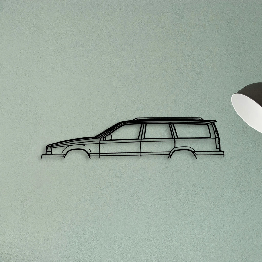 850 1996 Classic Silhouette Metal Wall Art - Tinvibe
