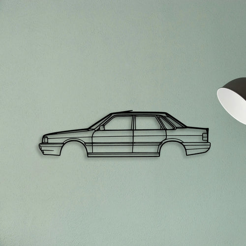 90 TYP 85 1986 Classic Silhouette Metal Wall Art - Tinvibe