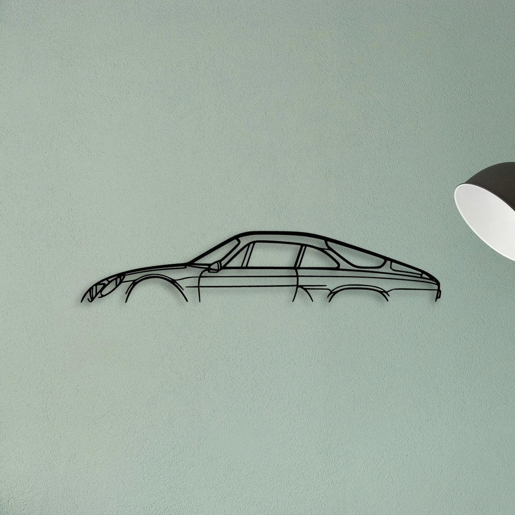 A110 1970 Classic Silhouette Metal Wall Art - Tinvibe